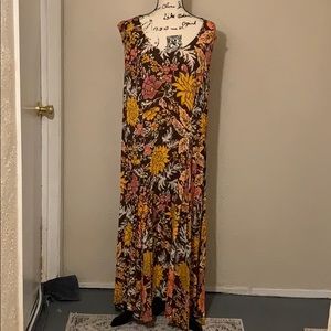 EUC Woman Within Long Dress. Size Large